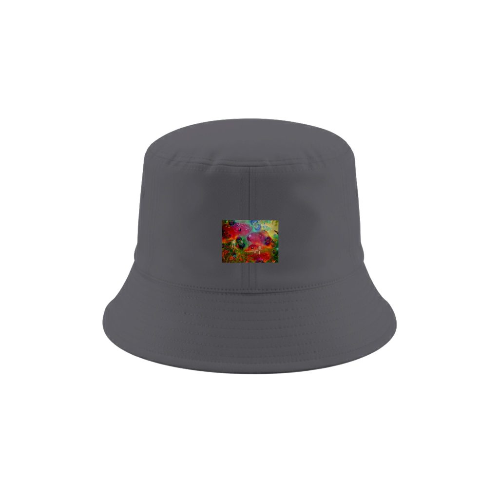 Framed Art Print of Reversible Bucket Hat | Beechfield B686
