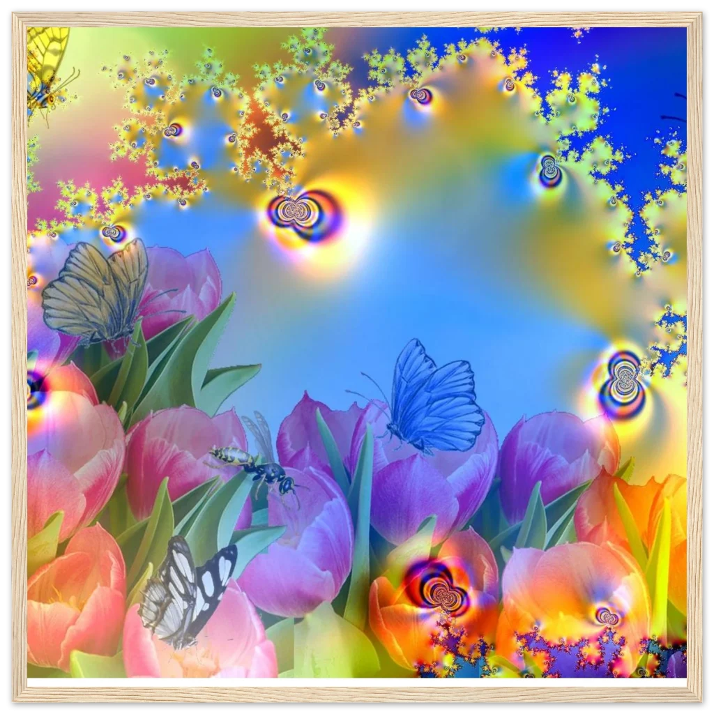 summer awakening Classic Semi-Glossy Paper Wooden Framed Poster - Poster