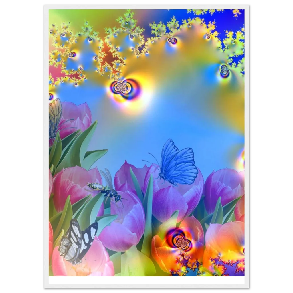 summer awakening Classic Semi-Glossy Paper Wooden Framed Poster - Poster