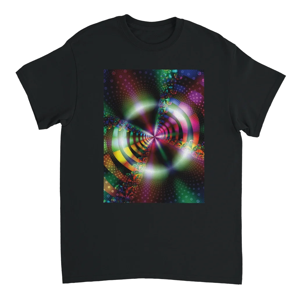 unity Heavyweight Unisex Crewneck T-shirt | Gildan® 5000 pyschedlic digital print - Poster