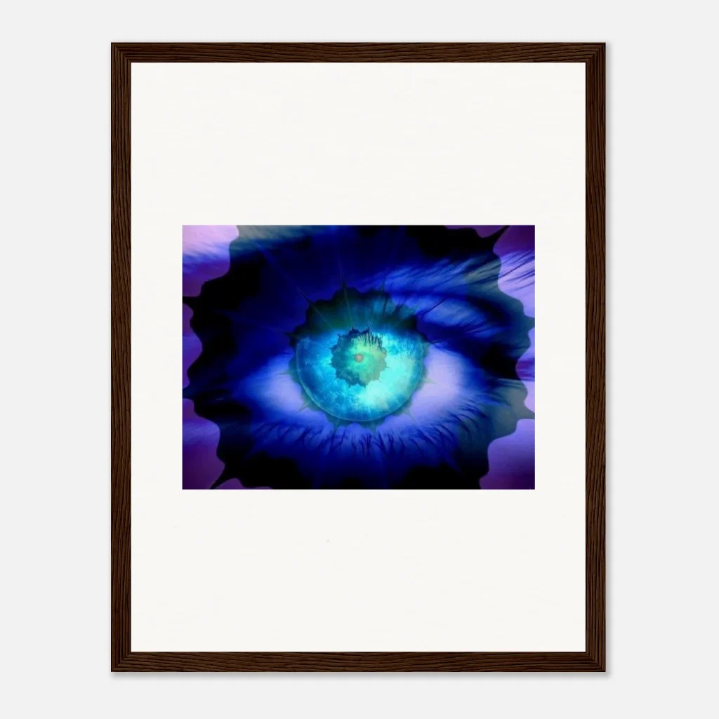 framed art Museum-Quality Matte Paper Wooden Framed Poster the the eternal tide - Poster