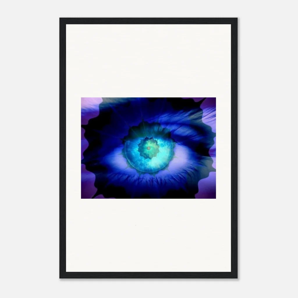 framed art Museum-Quality Matte Paper Wooden Framed Poster the the eternal tide - Poster