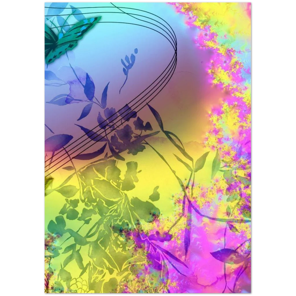 all things living dancing in the spring awaking Pack of 10 Greeting Cards (EU & RoW) - Poster