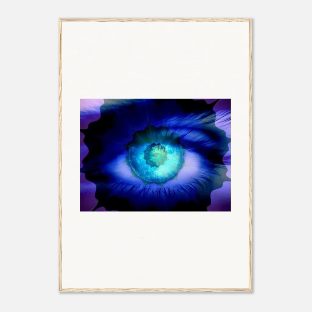 framed art Museum-Quality Matte Paper Wooden Framed Poster the the eternal tide - Poster