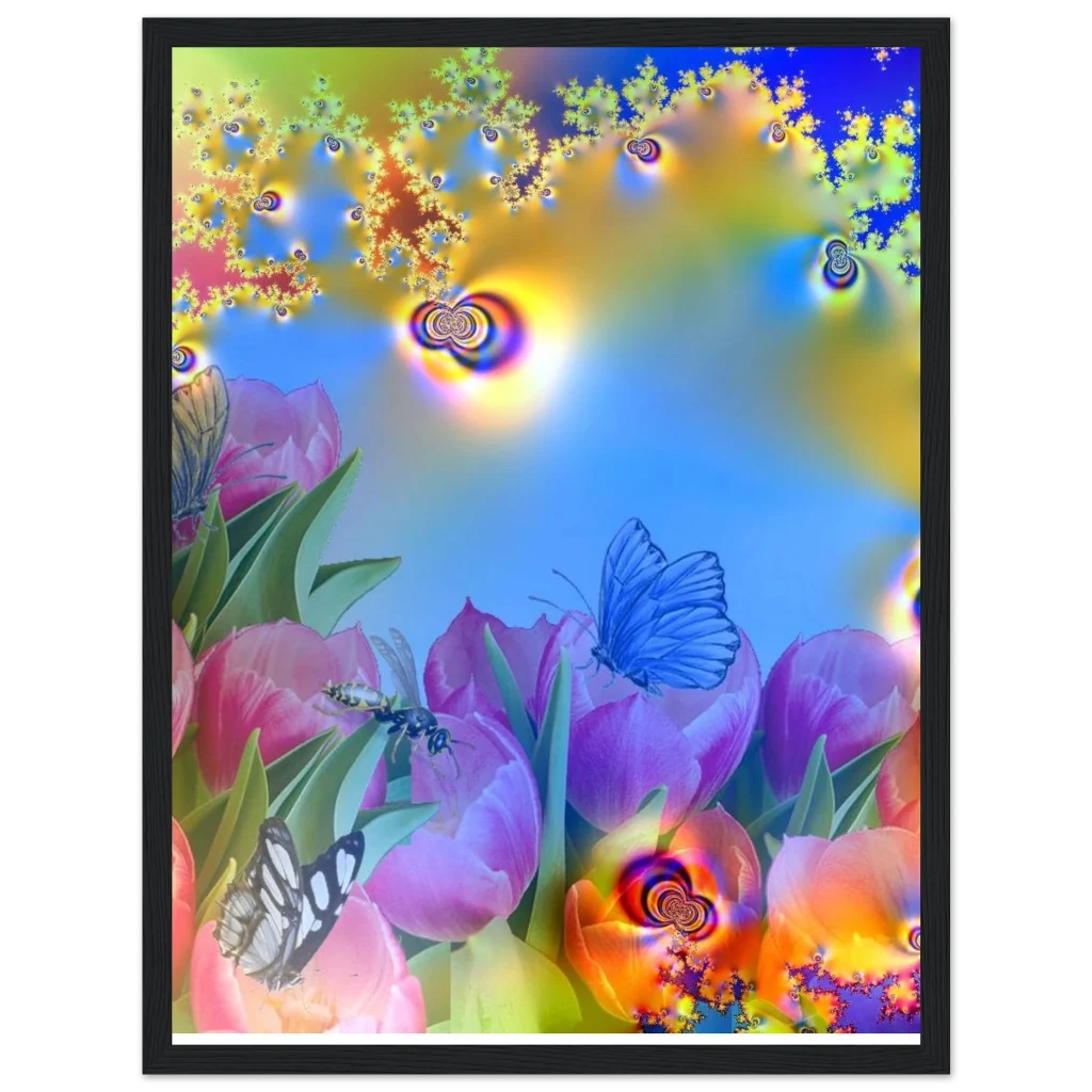 summer awakening Classic Semi-Glossy Paper Wooden Framed Poster - Poster