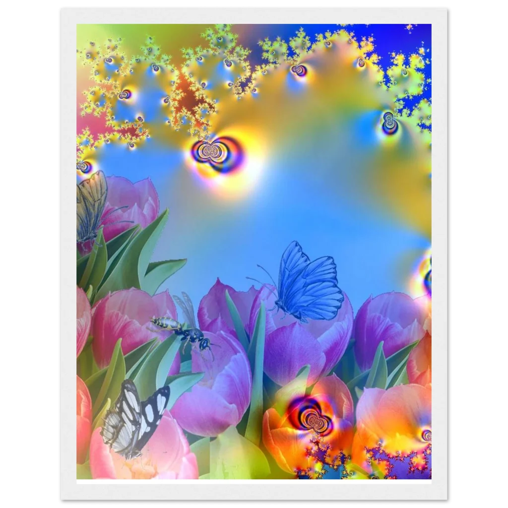 summer awakening Classic Semi-Glossy Paper Wooden Framed Poster - Poster