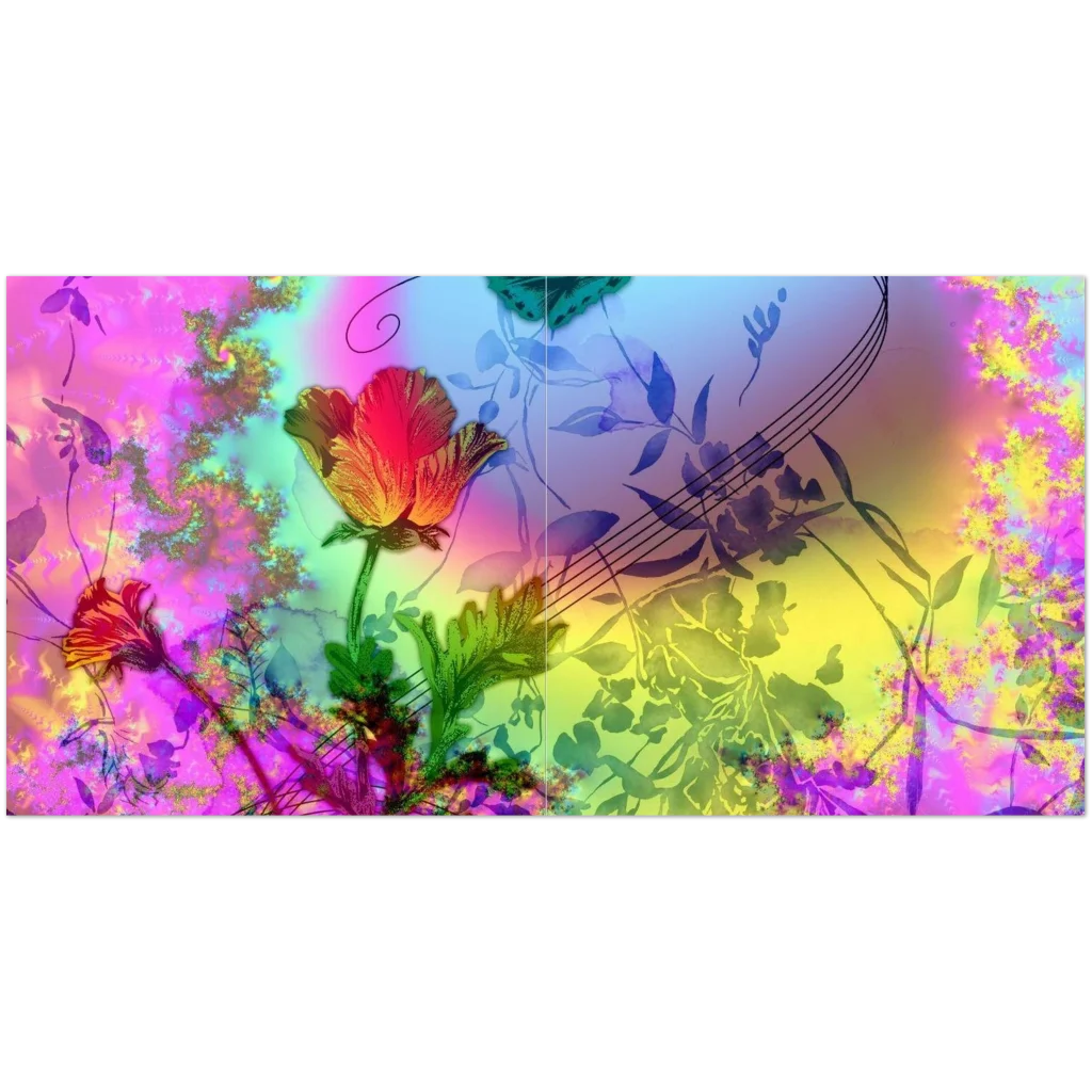 all things living dancing in the spring awaking Pack of 10 Greeting Cards (EU & RoW) - Poster