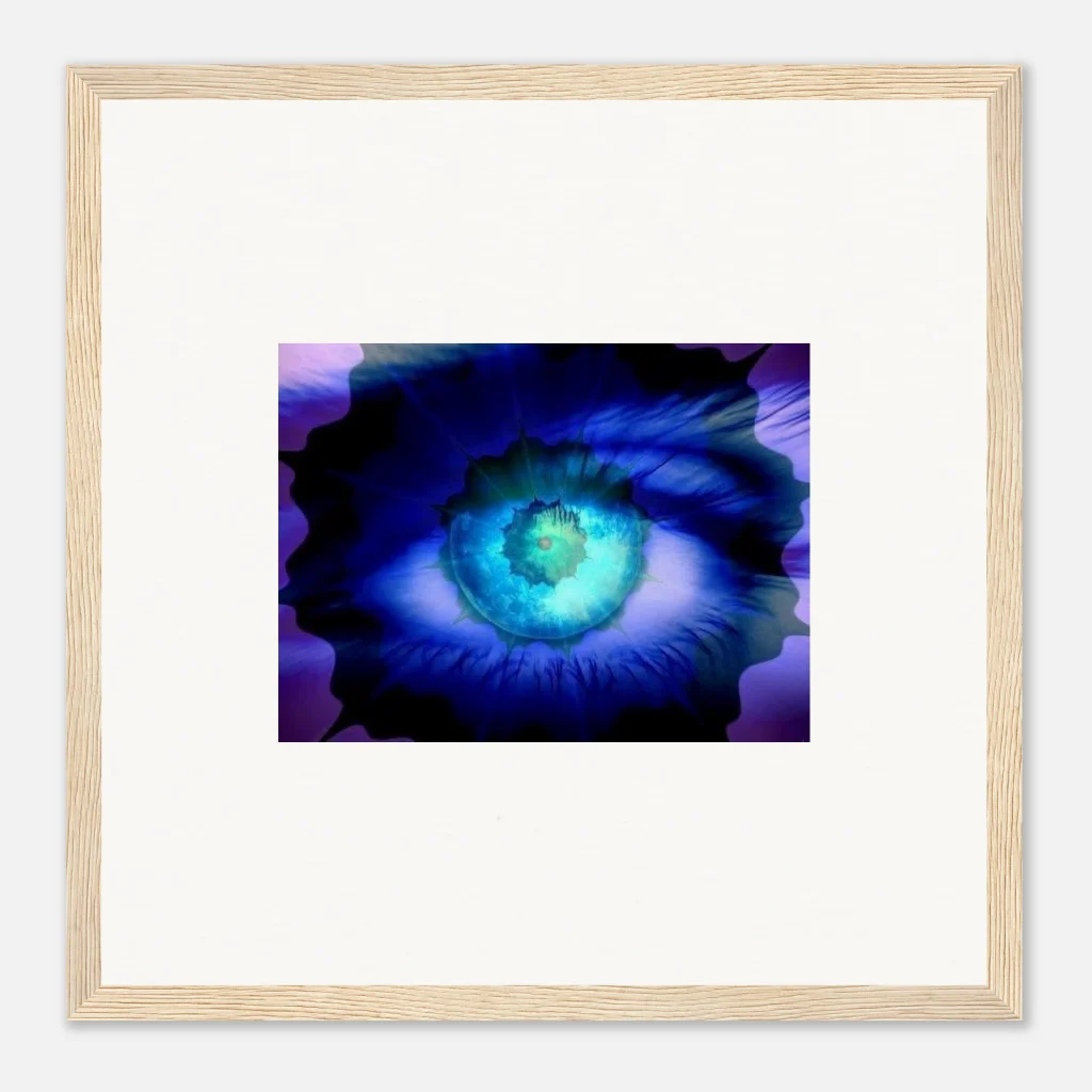 framed art Museum-Quality Matte Paper Wooden Framed Poster the the eternal tide - Poster