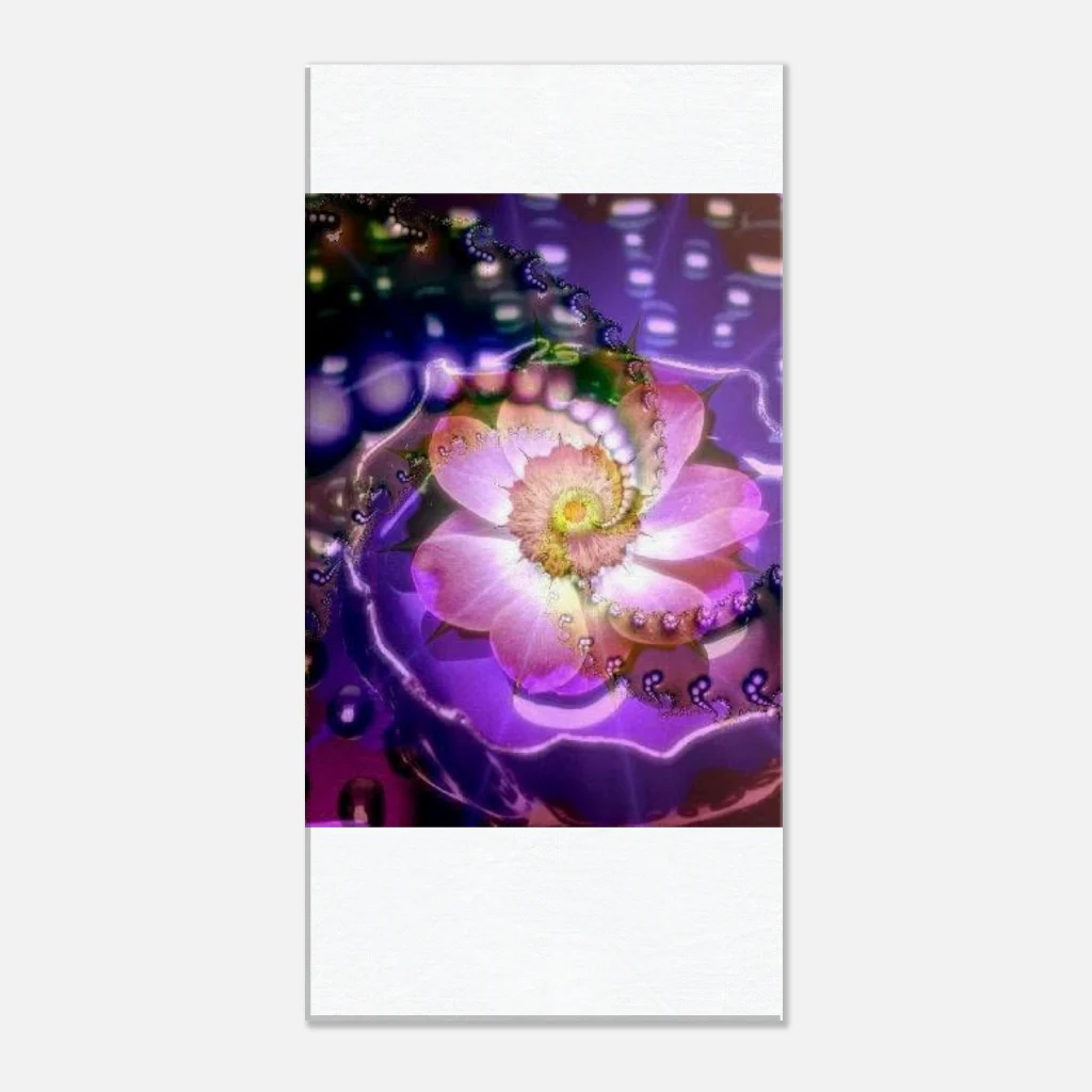 life enhancing colour Canvas bright digital fractal art prints - Poster