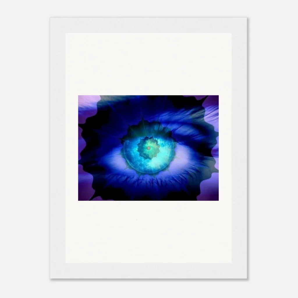 framed art Museum-Quality Matte Paper Wooden Framed Poster the the eternal tide - Poster