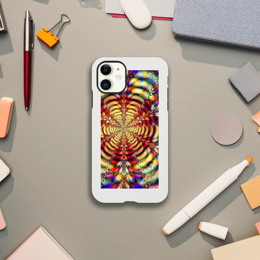 vivid helix iphone case Tough case - Poster