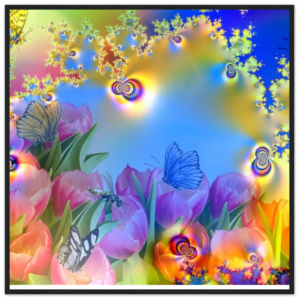 summer awakening Classic Semi-Glossy Paper Wooden Framed Poster - Poster