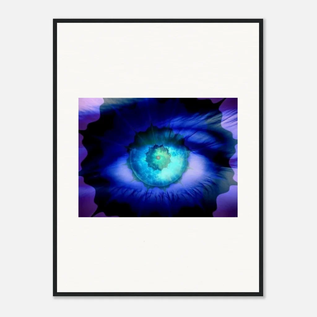 framed art Museum-Quality Matte Paper Wooden Framed Poster the the eternal tide - Poster