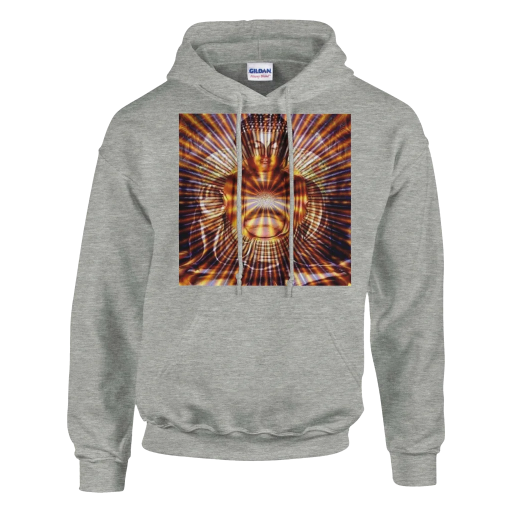 golden buddha Classic Unisex Pullover Hoodie | Gildan® 18500 - Poster