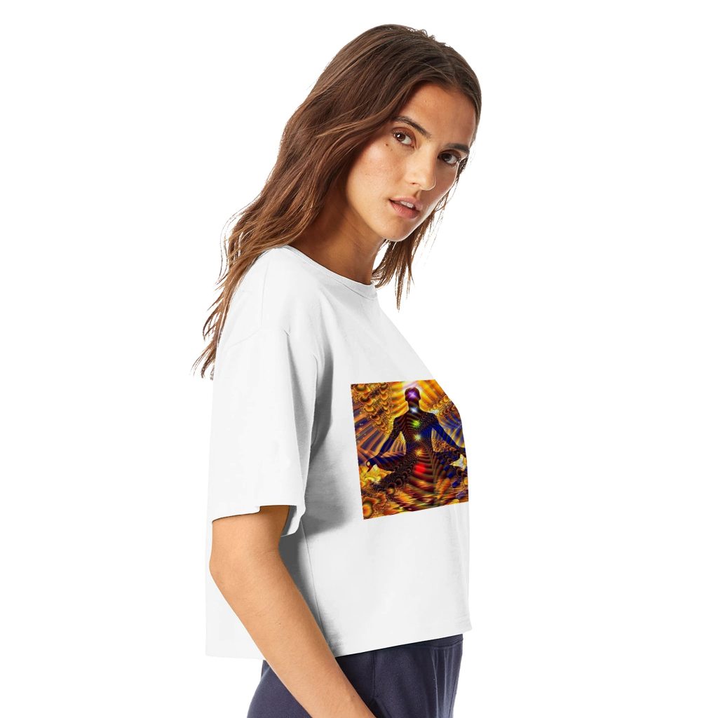 Women's Cropped Heritage Crewneck T-Shirt | Champion T453W - Poster