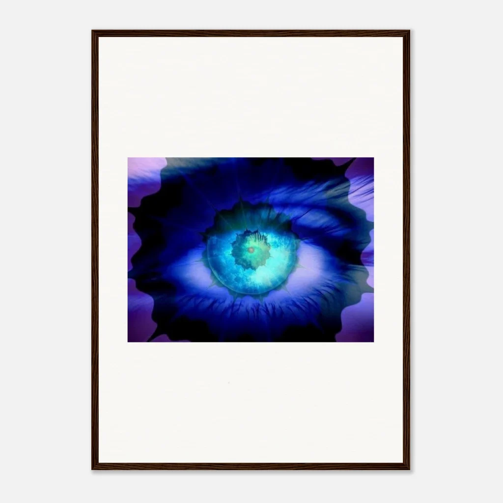 framed art Museum-Quality Matte Paper Wooden Framed Poster the the eternal tide - Poster