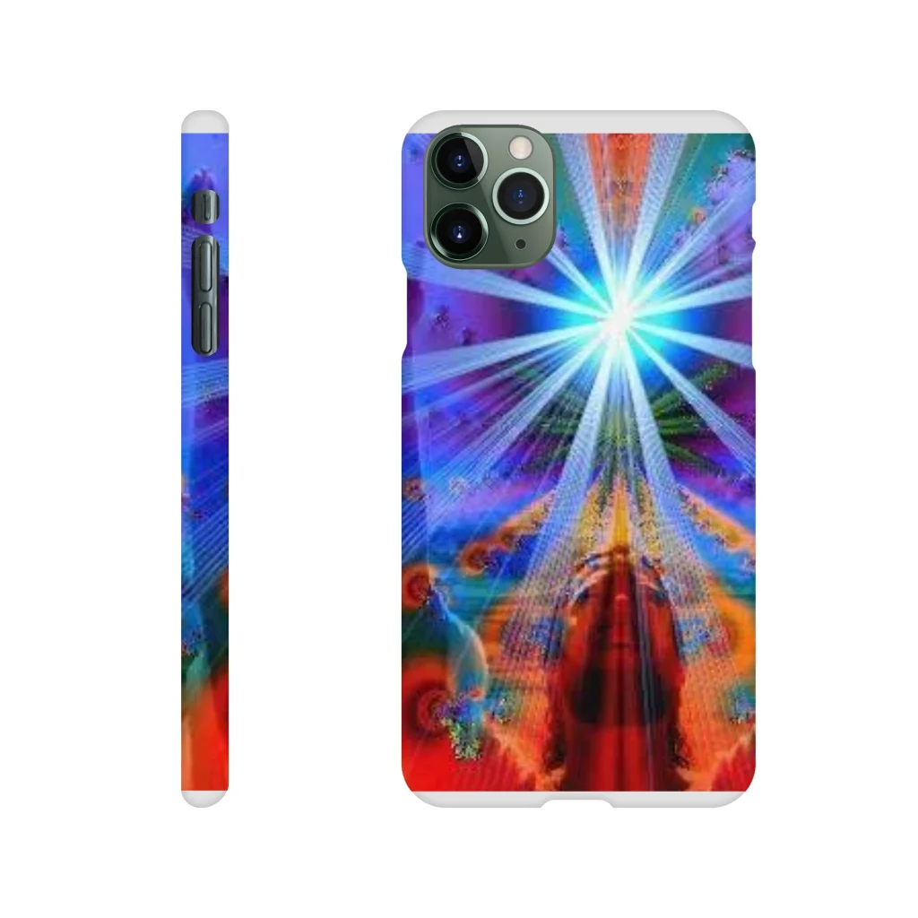 Digital Art Rave Phone Case - Sleek Slim Design, Durable Protection for Latest iPhones - Poster
