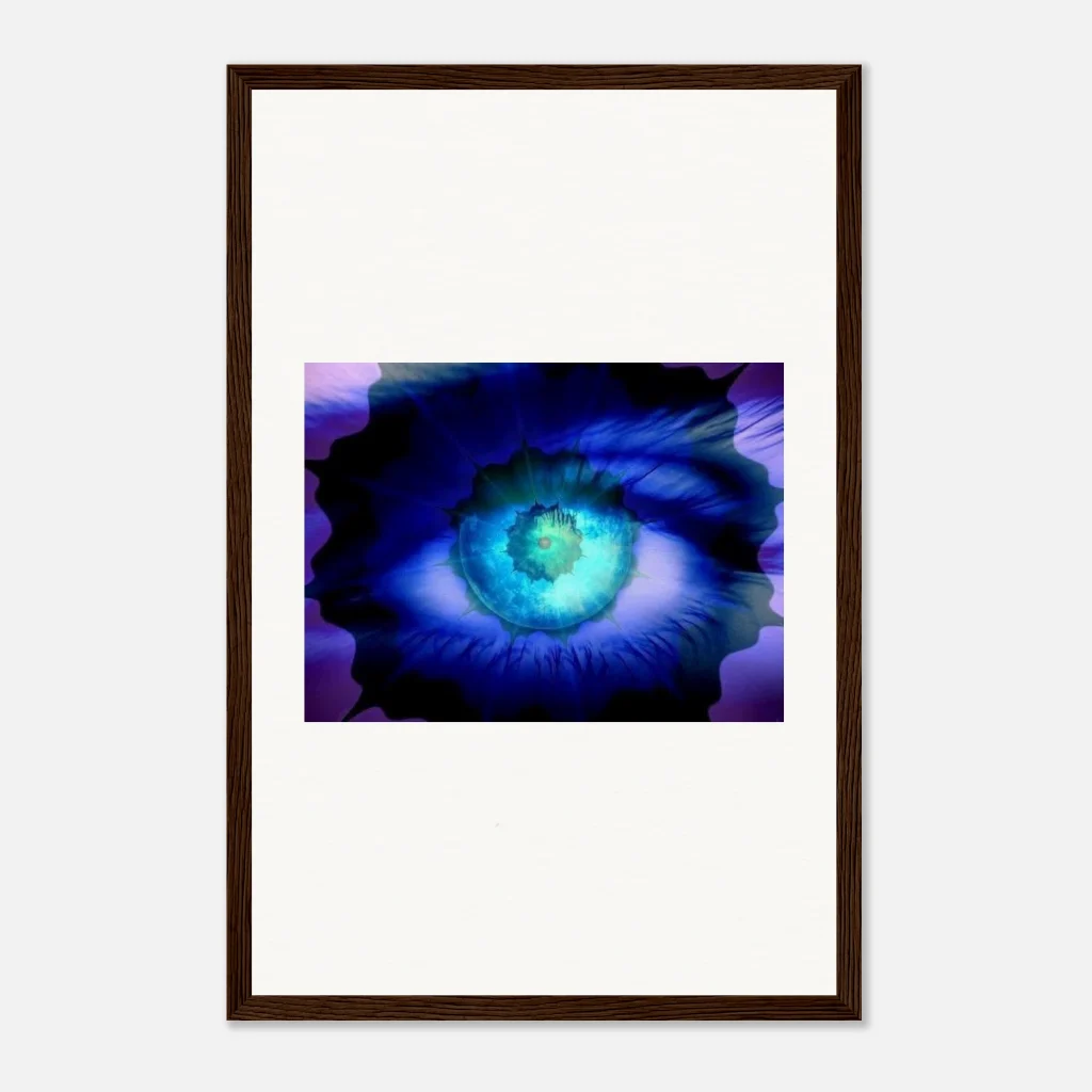 framed art Museum-Quality Matte Paper Wooden Framed Poster the the eternal tide - Poster