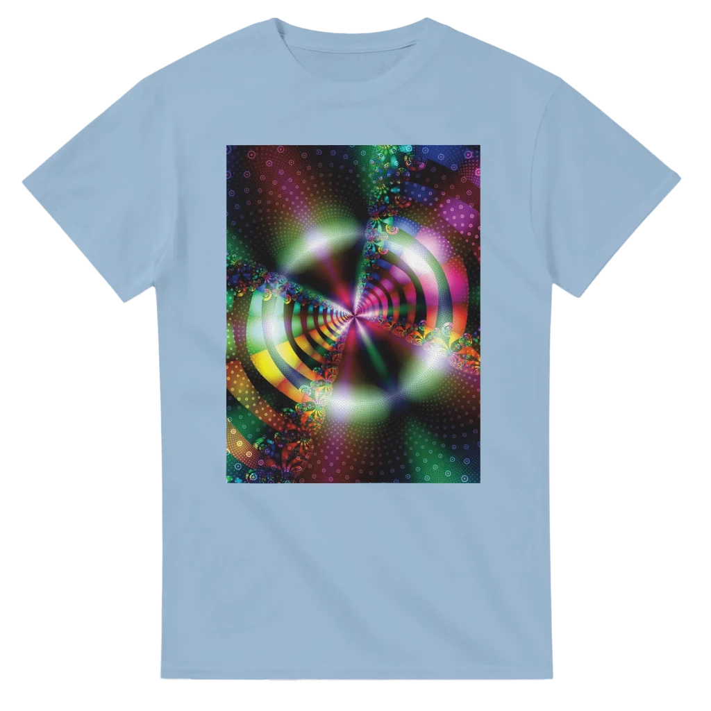unity Heavyweight Unisex Crewneck T-shirt | Gildan® 5000 pyschedlic digital print - Poster