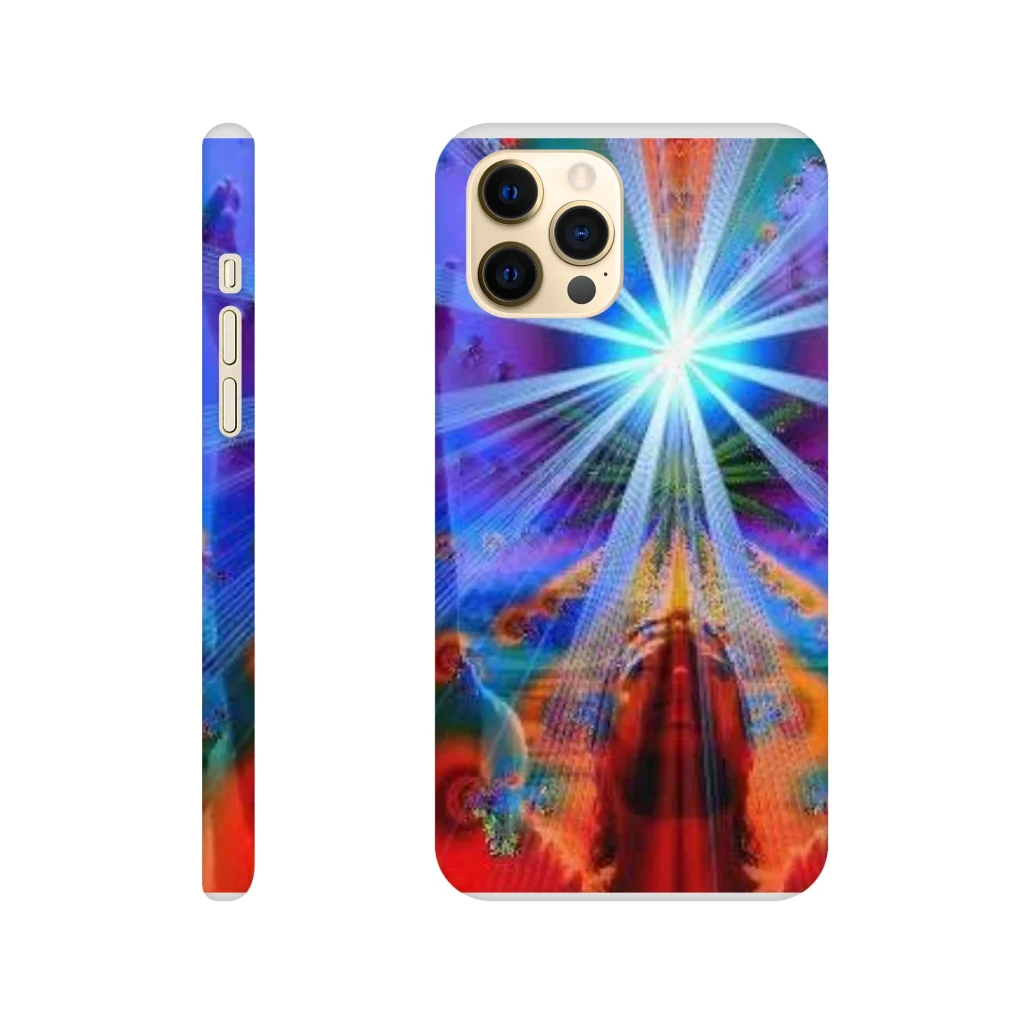 Digital Art Rave Phone Case - Sleek Slim Design, Durable Protection for Latest iPhones - Poster