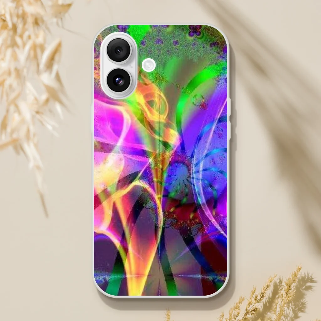 iphonecase Flexi case neon coloured digital print - Poster