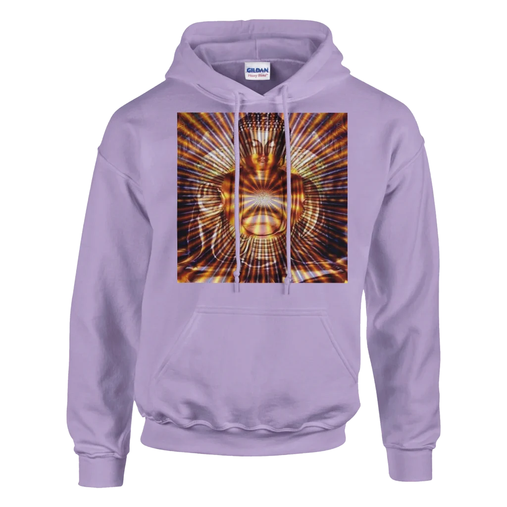golden buddha Classic Unisex Pullover Hoodie | Gildan® 18500 - Poster