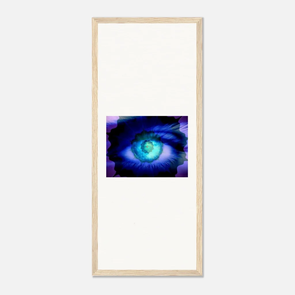 framed art Museum-Quality Matte Paper Wooden Framed Poster the the eternal tide - Poster