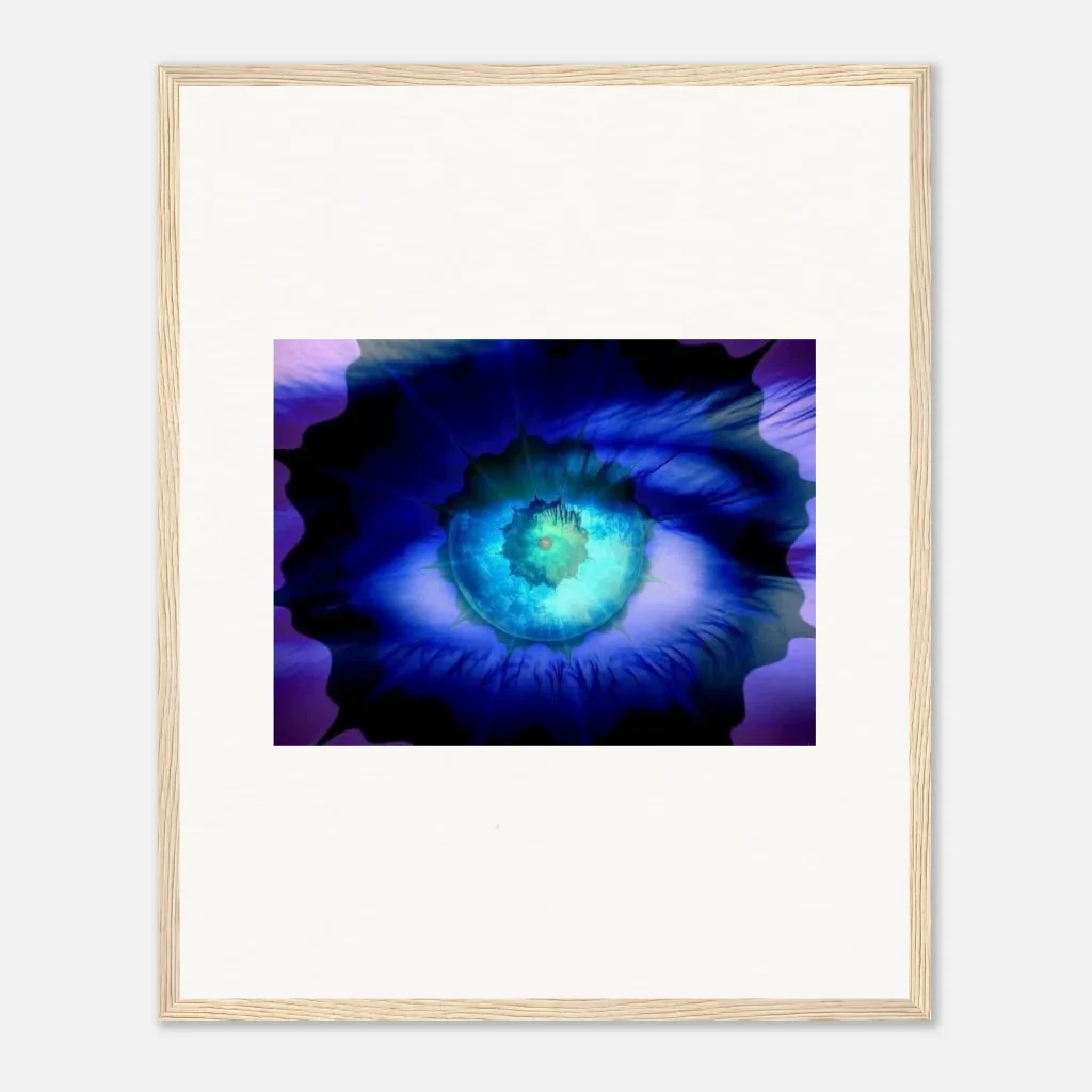 framed art Museum-Quality Matte Paper Wooden Framed Poster the the eternal tide - Poster