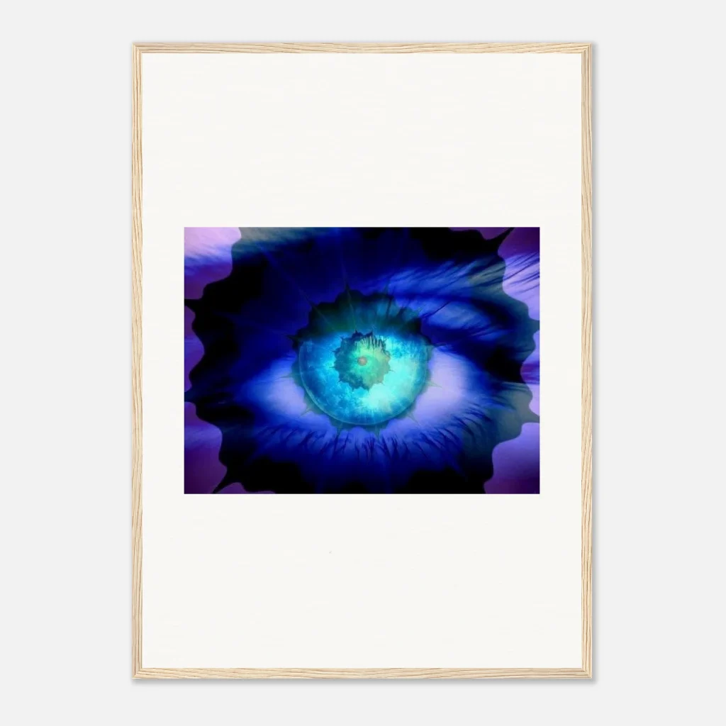 framed art Museum-Quality Matte Paper Wooden Framed Poster the the eternal tide - Poster